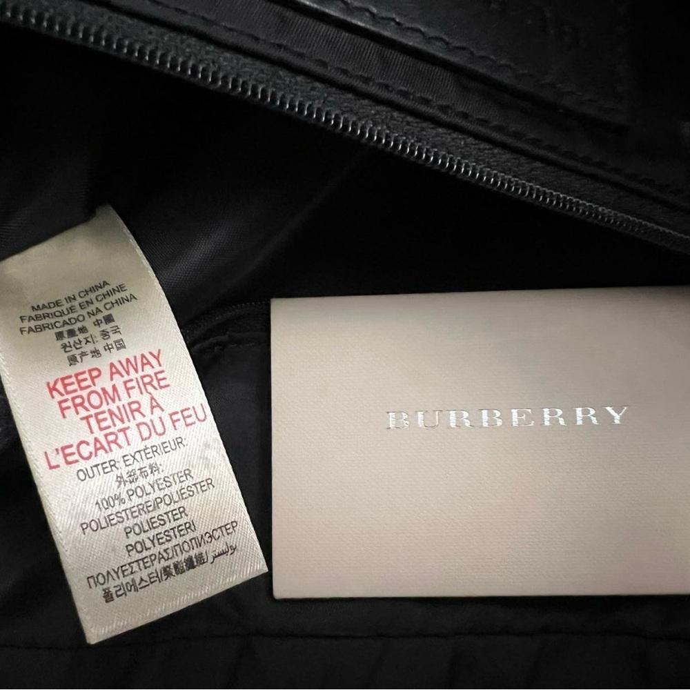 Burberry Smoked Check Hobo Bag - Picture 7 of 10